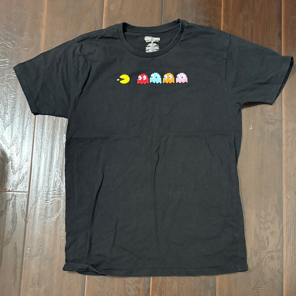Pac-Man Black Short Sleeve Tee